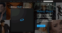 Desktop Screenshot of makeupmagick.com